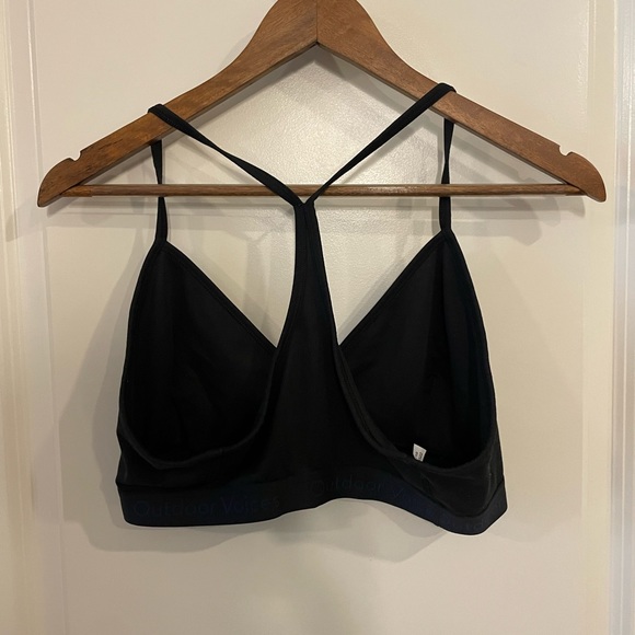 Brand New Outdoor Voices Steeplechase Sports Bra - Black (XL) - Picture 5 of 5